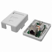 Single Port Cat5e FTP Surface Mount Box